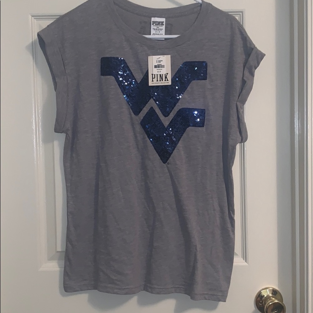 PINK WVU shirt